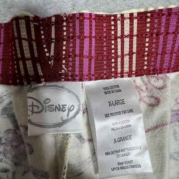 DISNEY Pants Womens Size X-Large Multicolored Mickey Mouse Sleep Pants Pajamas - Picture 9 of 9